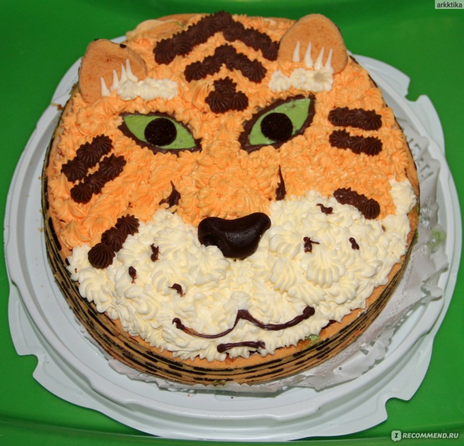 Торт у Палыча зоопарк Тигренок