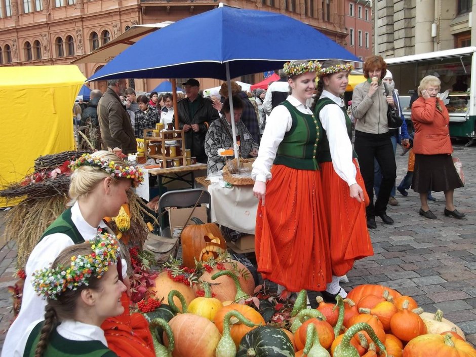 Праздник Erntedankfest в Германии