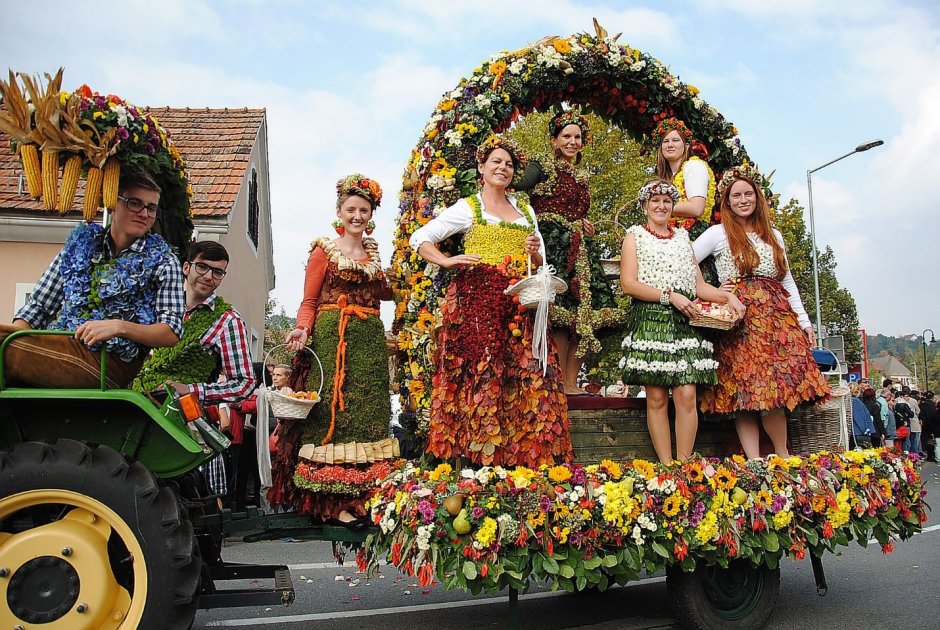 Праздник урожая в Германии Erntedankfest