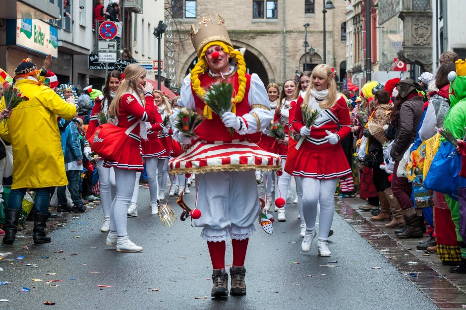 Масленичный карнавал в Германии