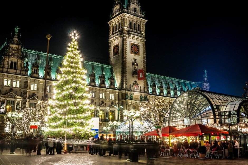 Германия Рождественские ярмарки Гамбург