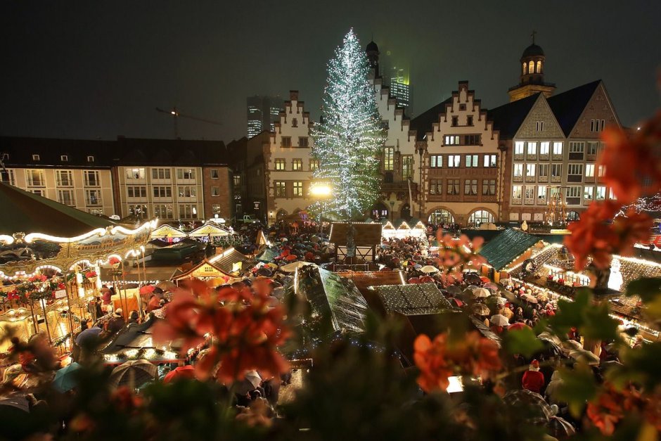 Рождественский базар в Франкфурте на Майне