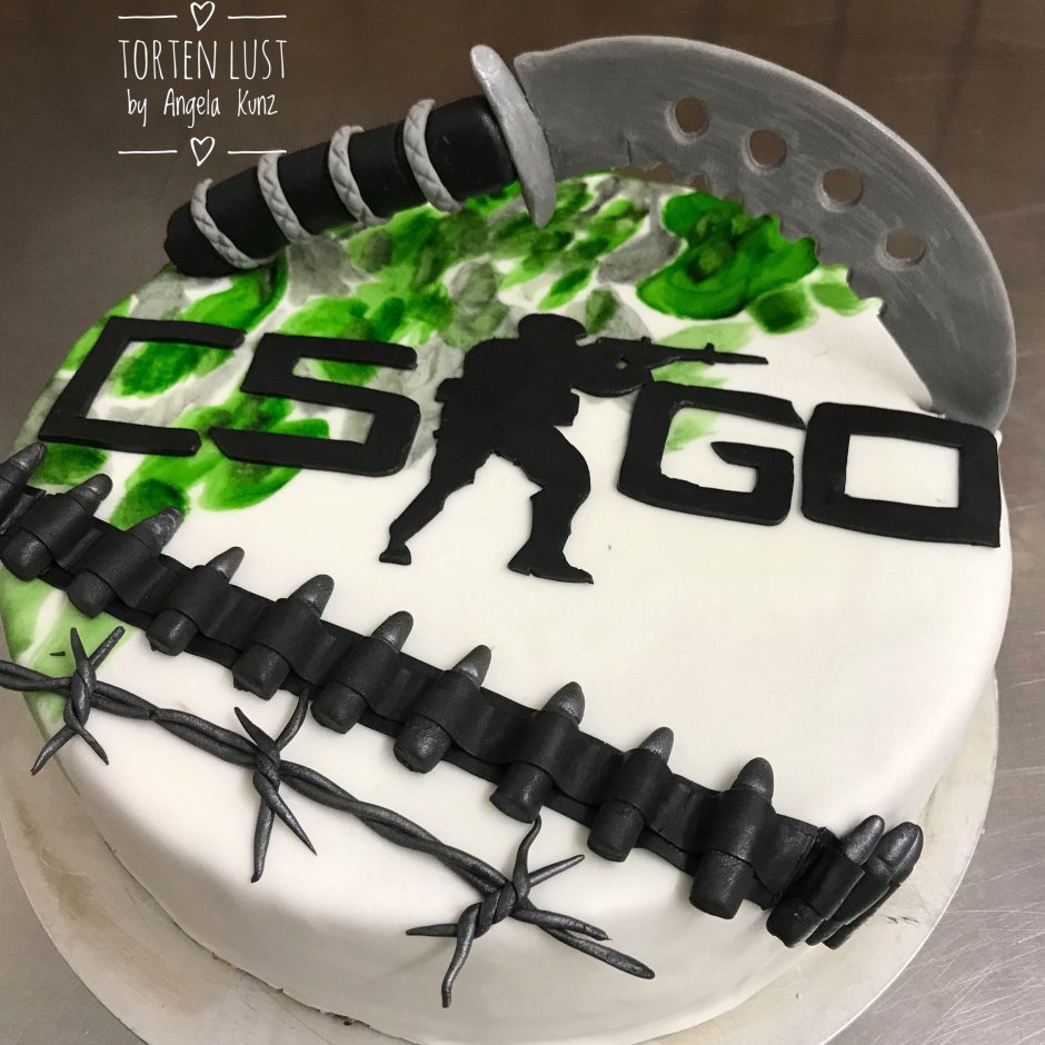 Counter-Strike CS go торт