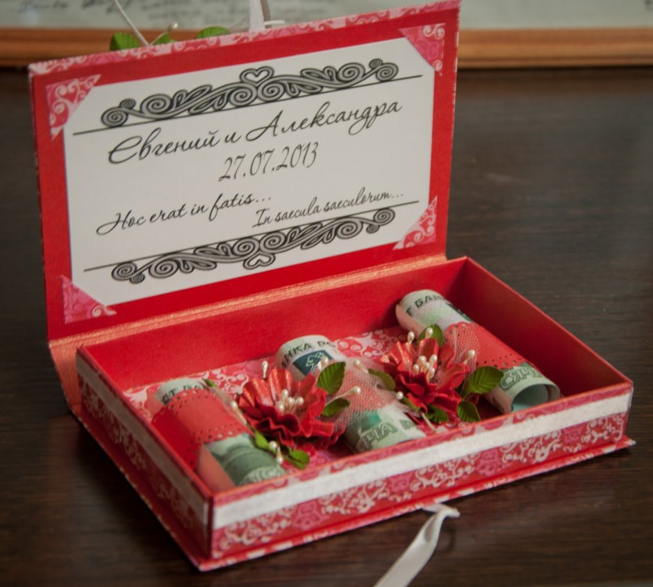 Коробка для пожеланий на свадьбу