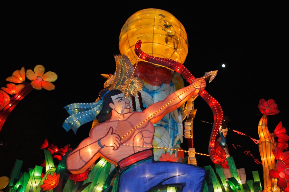 Китайский фестиваль фонарей