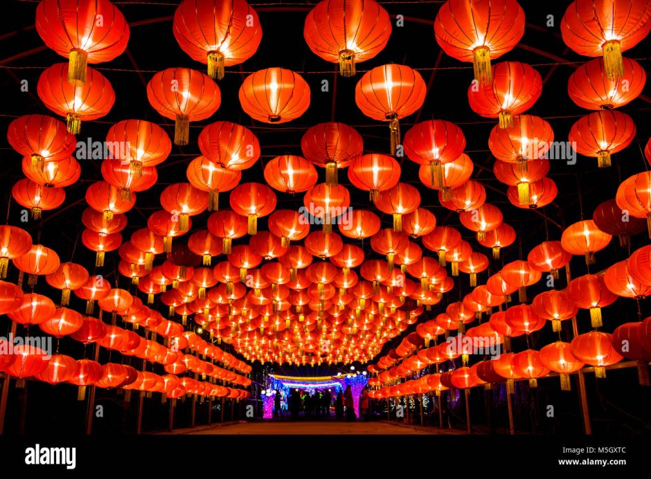 Праздник фонарей в Китае 2021