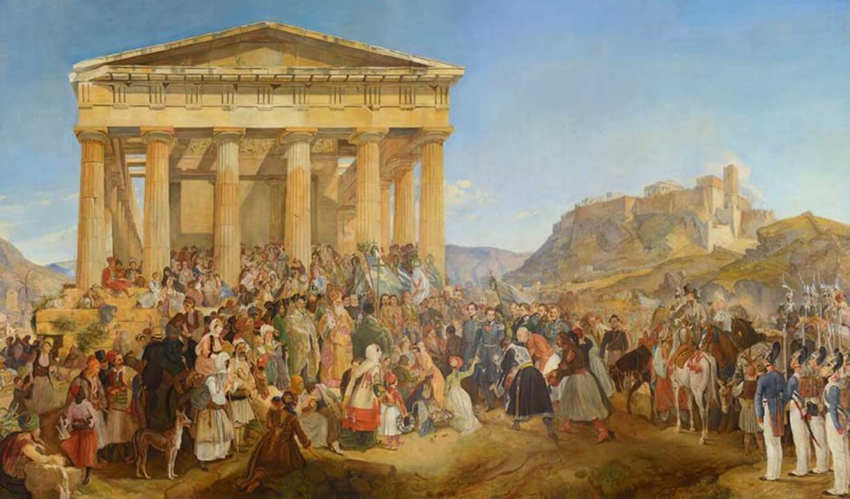 Праздник Панафинеи в древней Греции