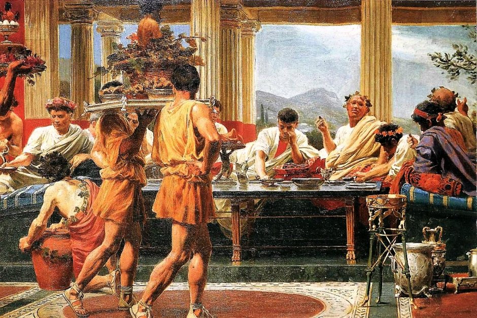 Аполлон и музы древняя Греция