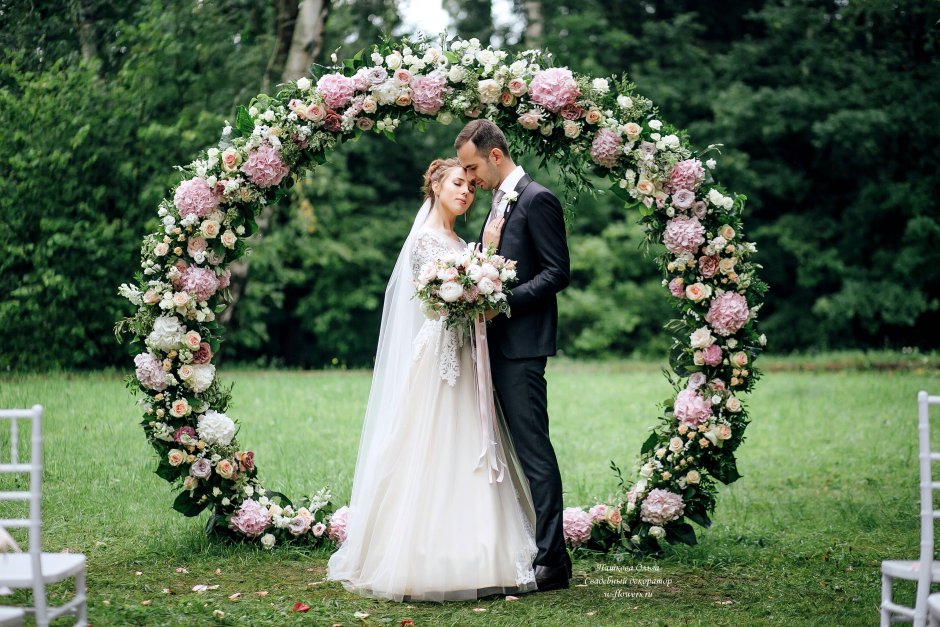 Свадебная Цветочная арка для фотостудии