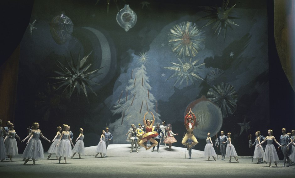Щелкунчик снежинки большой театр