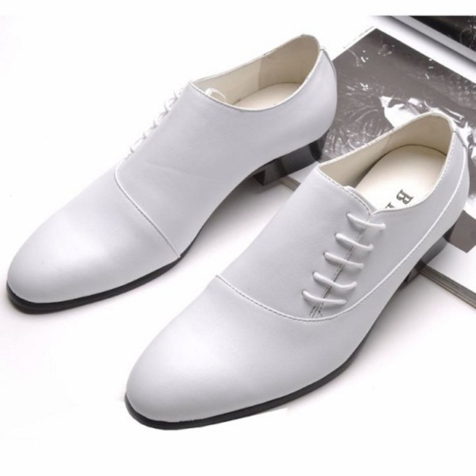 Туфли Zapatos Oxford hombre белые