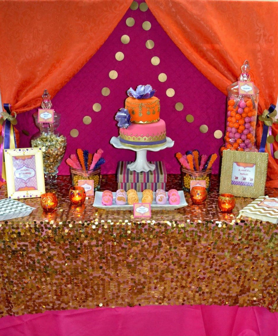 Идеи празднования дня рождения в индийском стиле