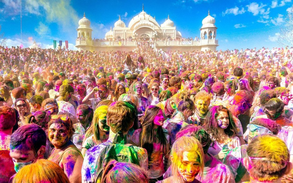 Фестиваль Холи в Индии