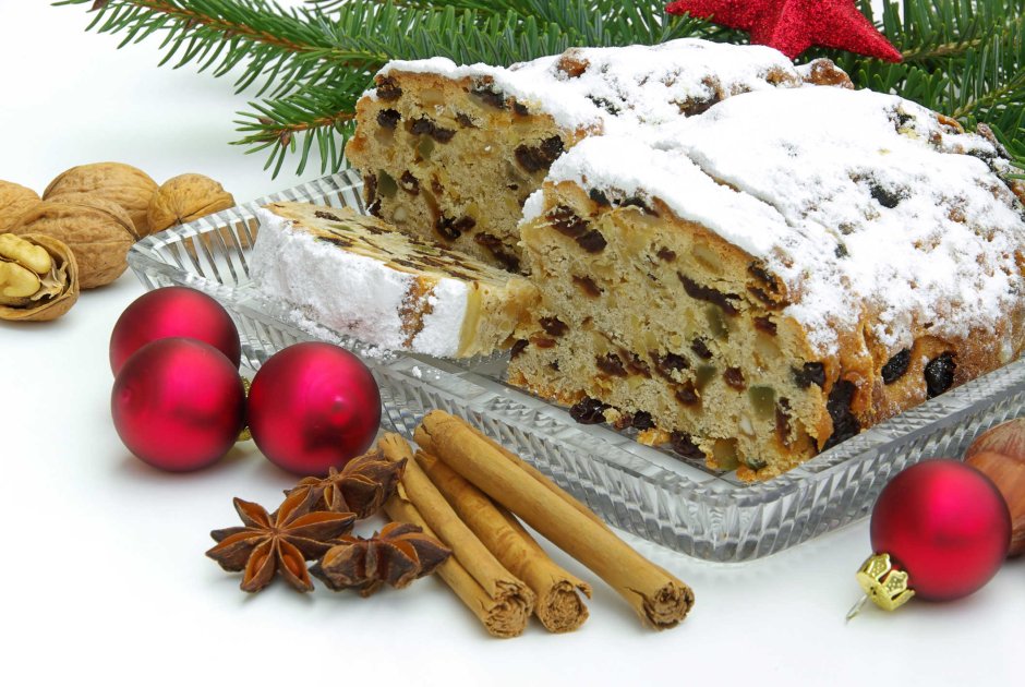 Рождественский кекс Stollen