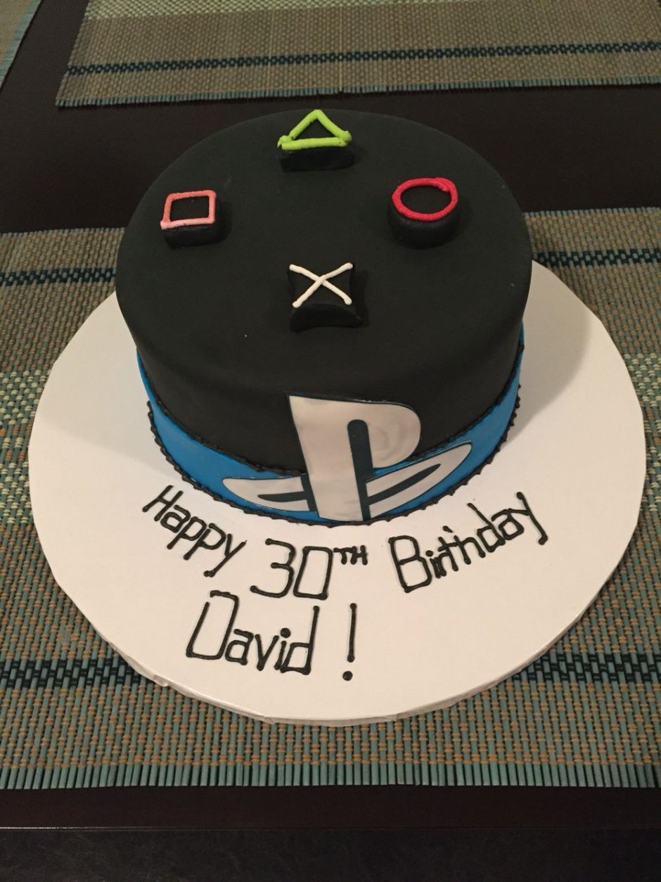 Торт геймеру на день рождения