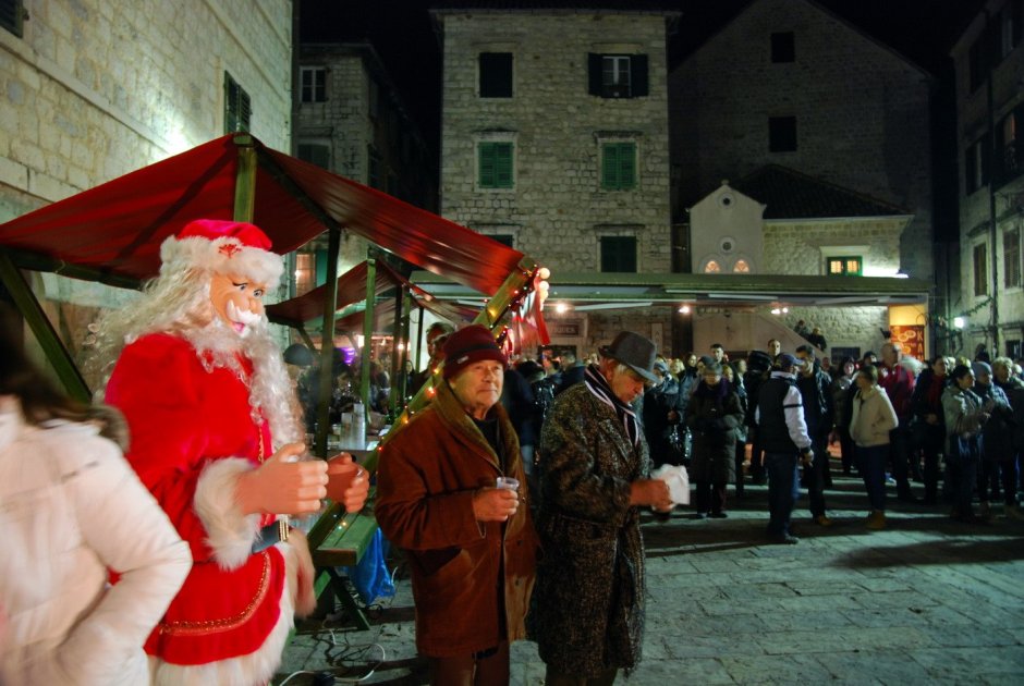 Рождество в Черногории
