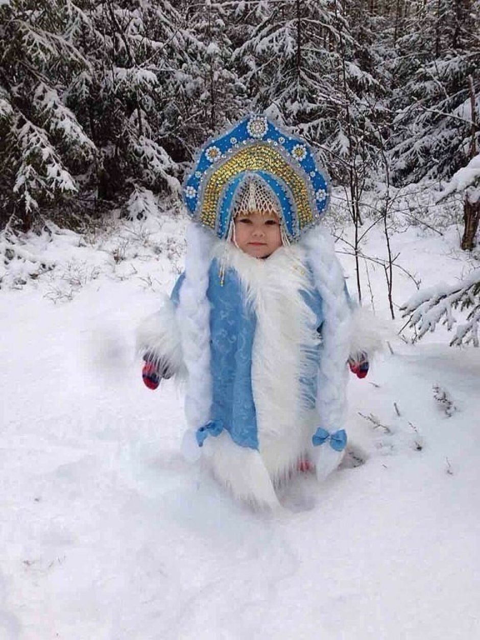 Взрослый костюм Снегурочки