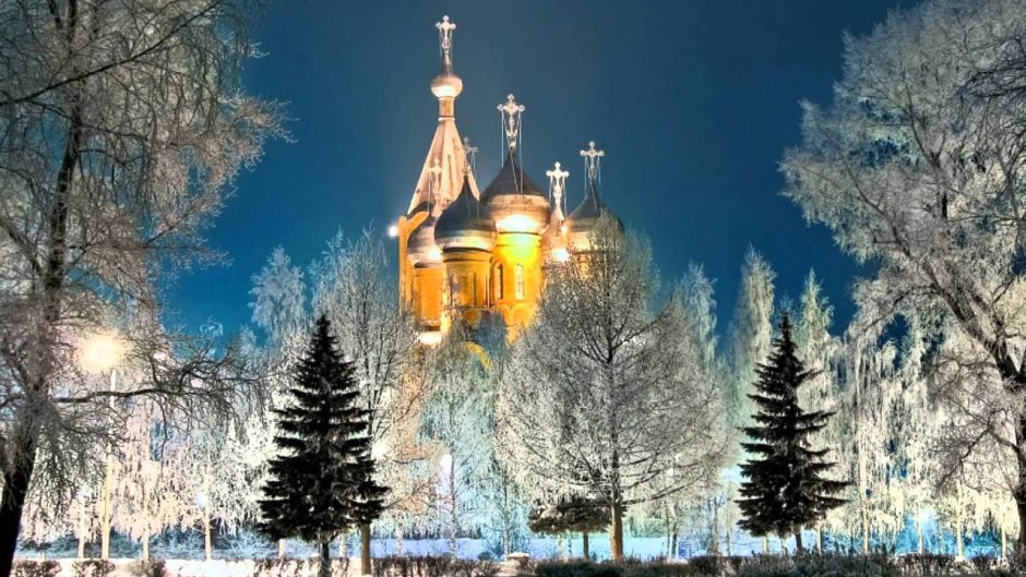 Кирово Чепецк Церковь зимой