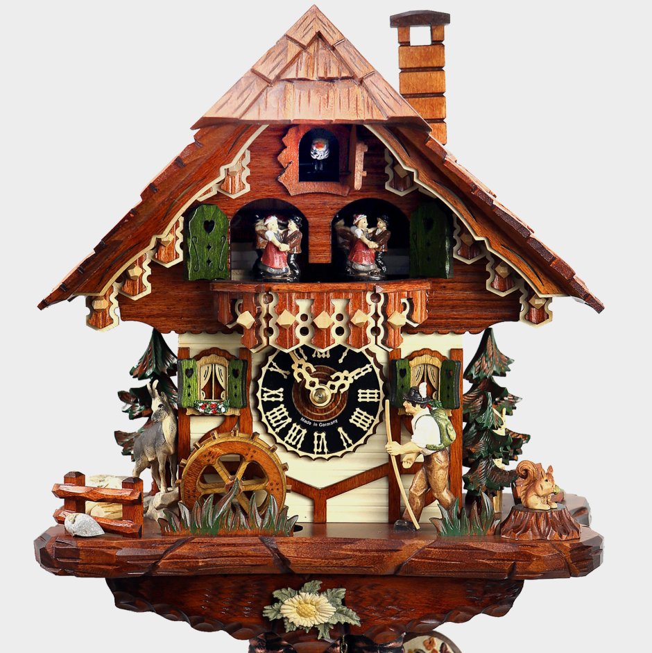 Часы Шварцвальд маятниковые 19 века
