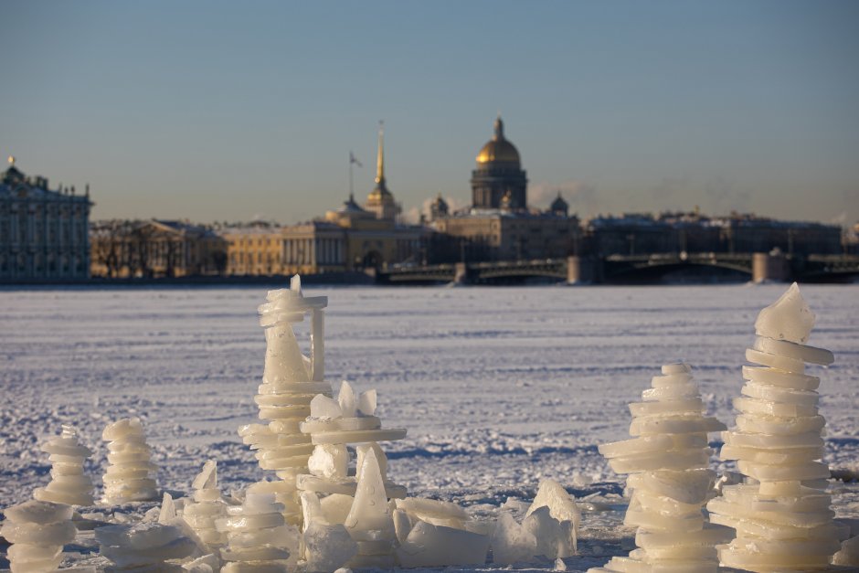 Ледяной Петербург