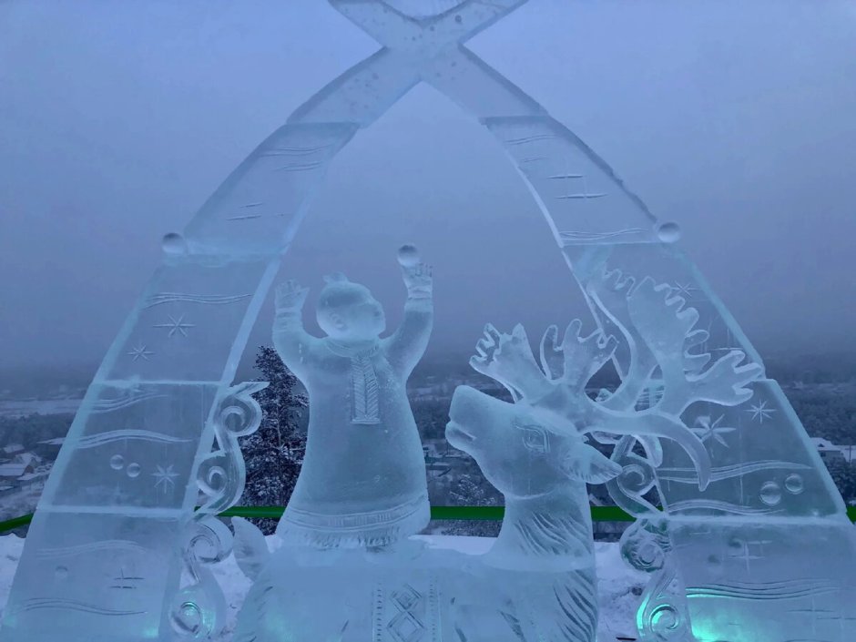 Ледяные ярмарки в Петербурге