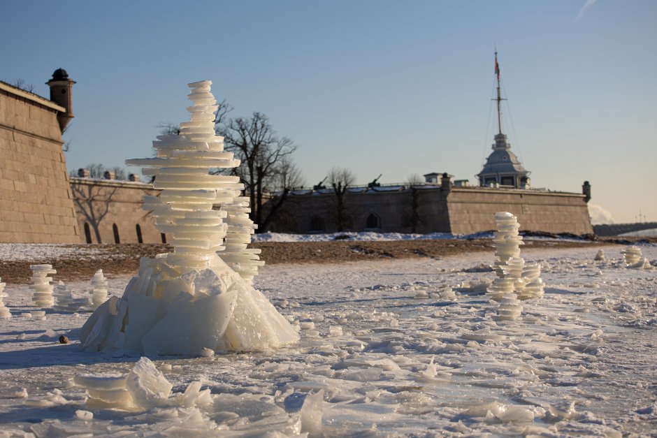 Фестиваль ледяных скульптур в Санкт-Петербурге