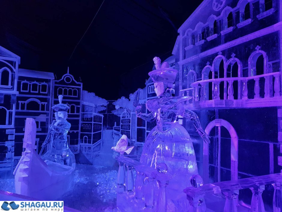 Фестиваль ледяных фигур в Санкт Петербурге
