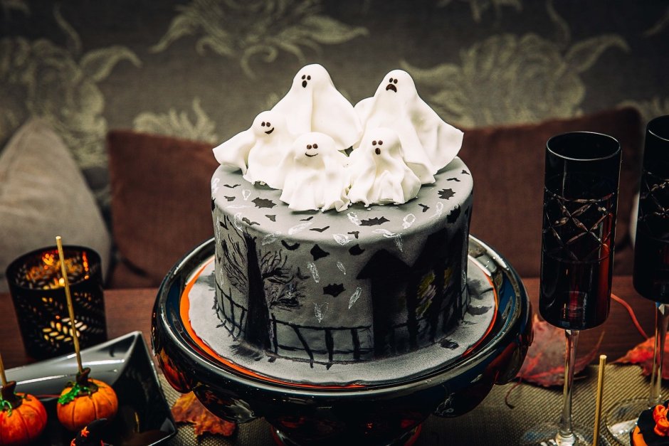 Торт для Хэллоуина