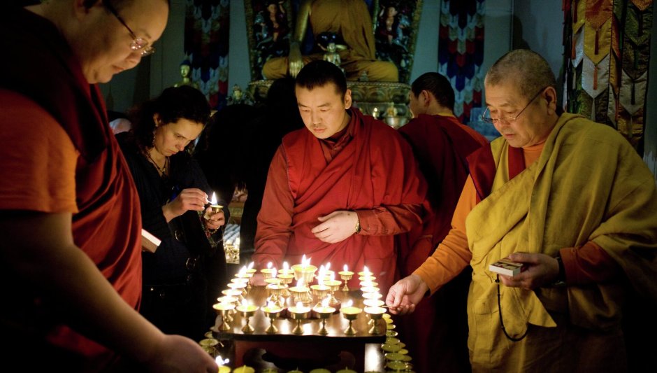 Буддийские свечи