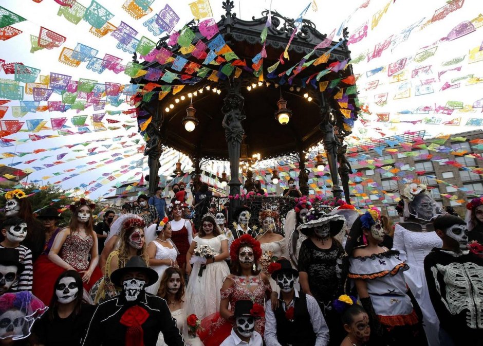 Праздник мертвых в Мексике