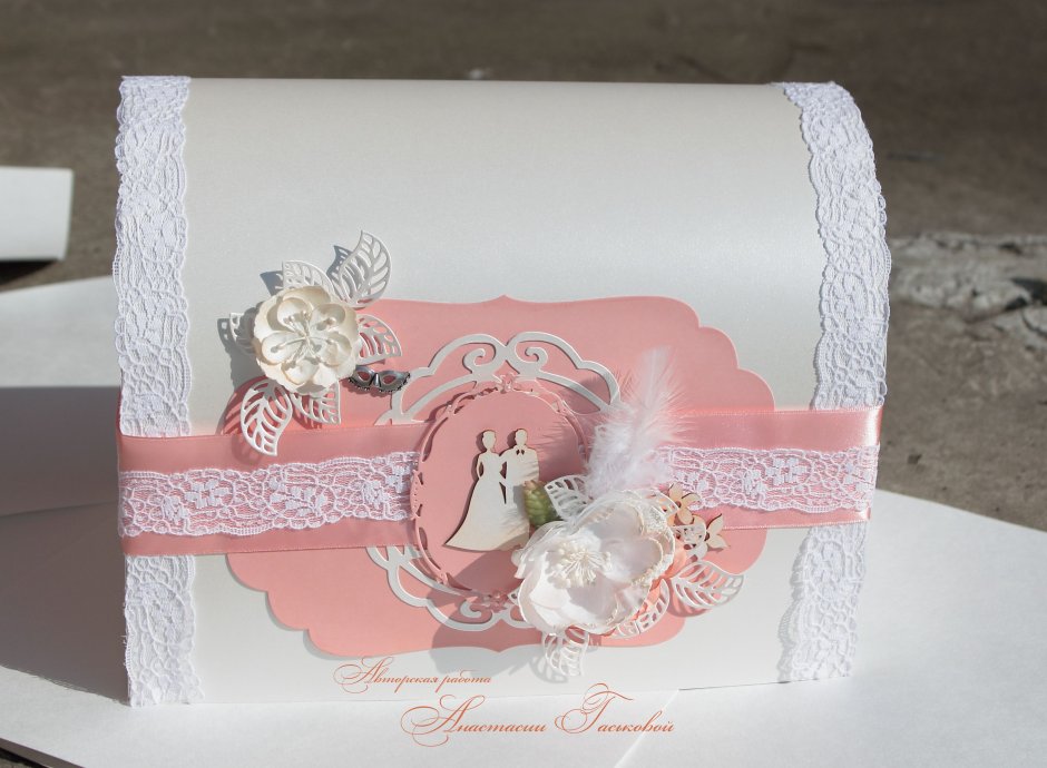 Свадебный сундук для приданного невесте из коробки своим руками