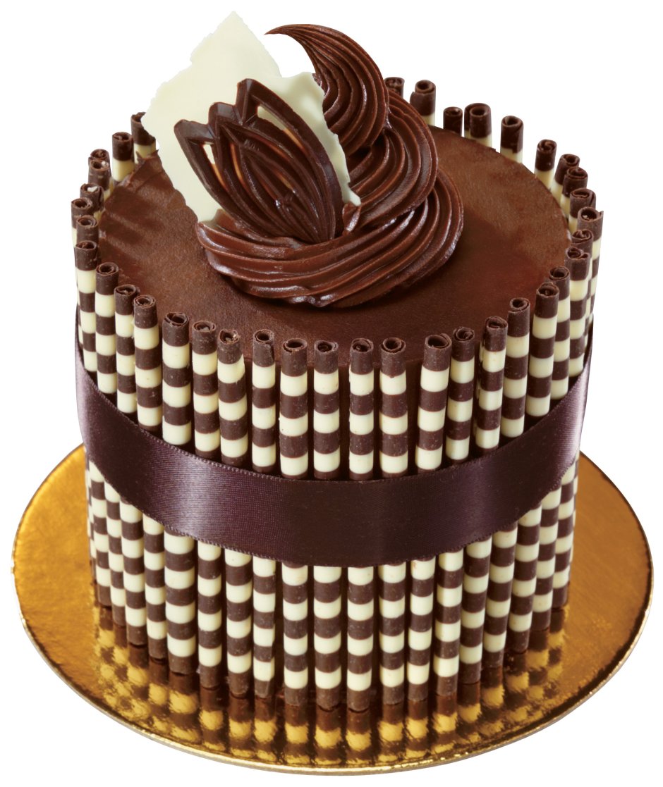 Шоколадные палочки для украшения торта