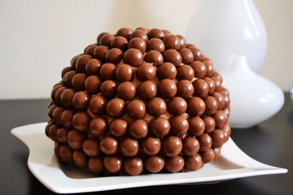 Торт шоколадный шар