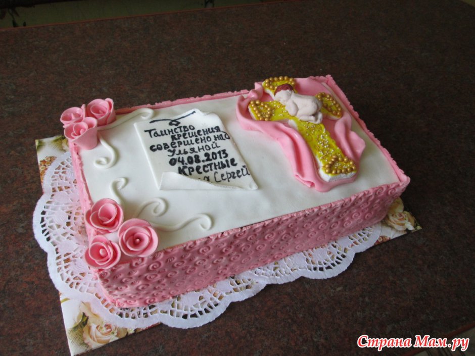 Торт для тети на день рождения