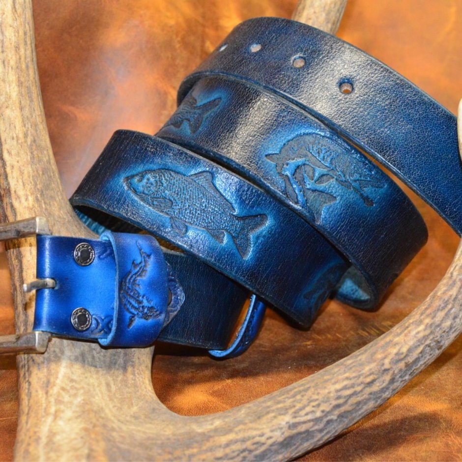 Man Leather Belt