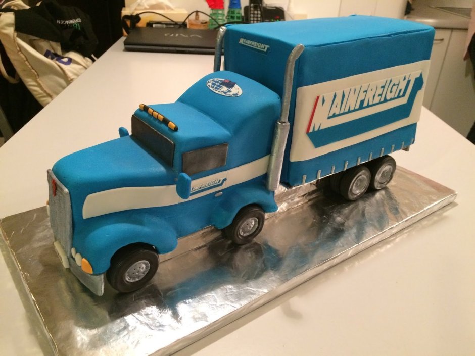 Торт грузовик своими руками