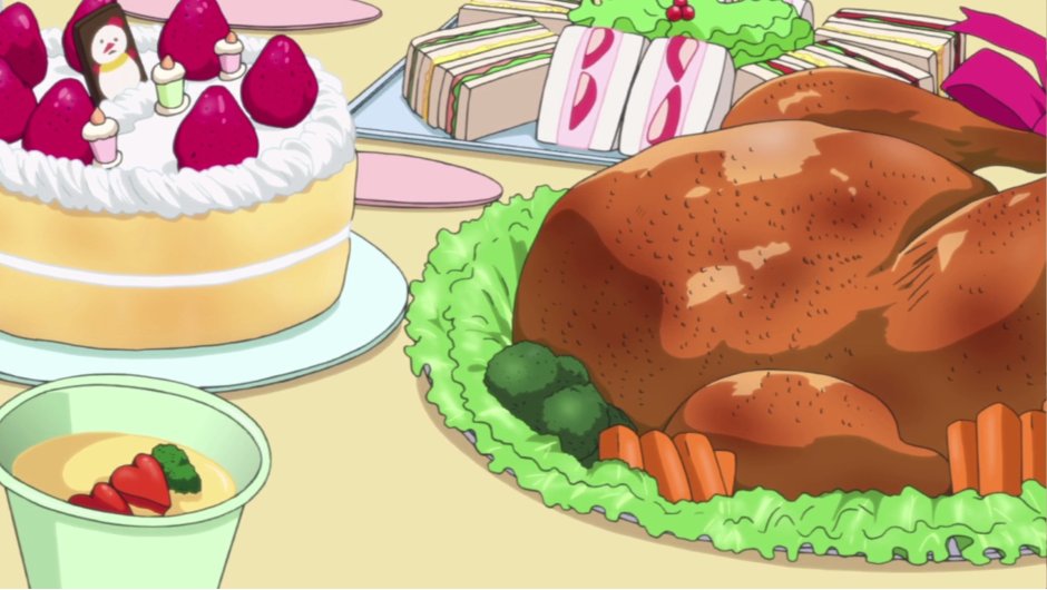 Еда из аниме тортики