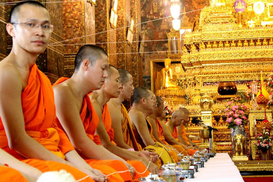 Буддийский храм Тхеравада Тайланд