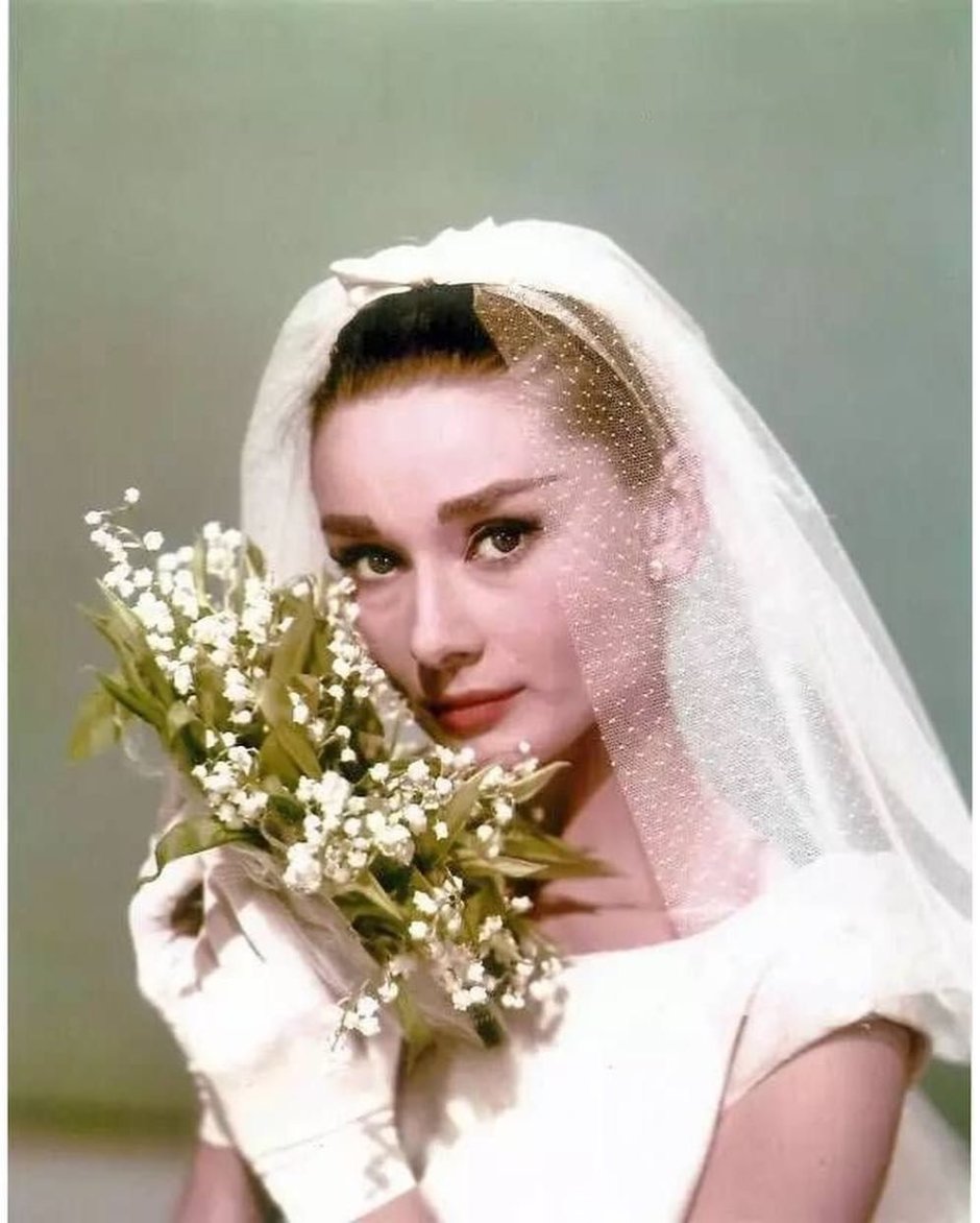 Одри Хепберн свадебное платье живанши