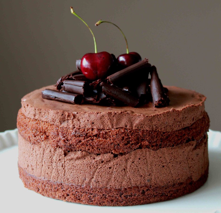 Шоколадный мусс кейк