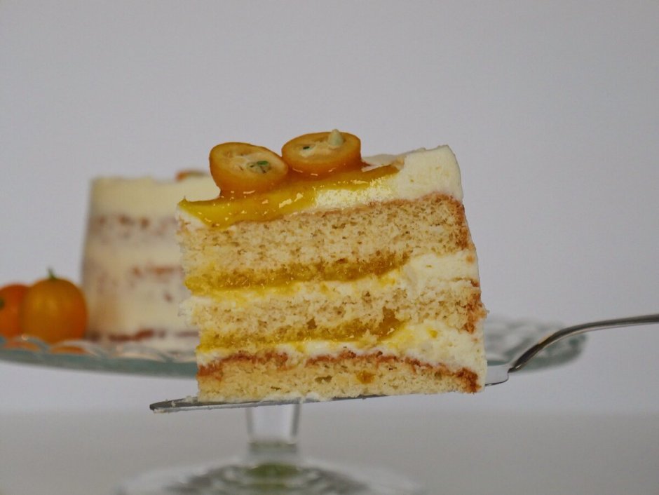 Торт мандариновый десерт фэнтези