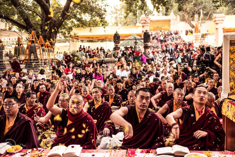 Фестиваль Монлам в Тибете