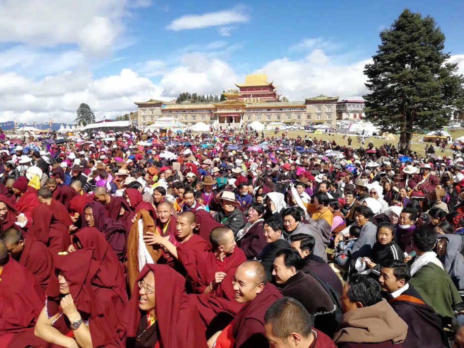 Тибетский фестиваль масляных ламп