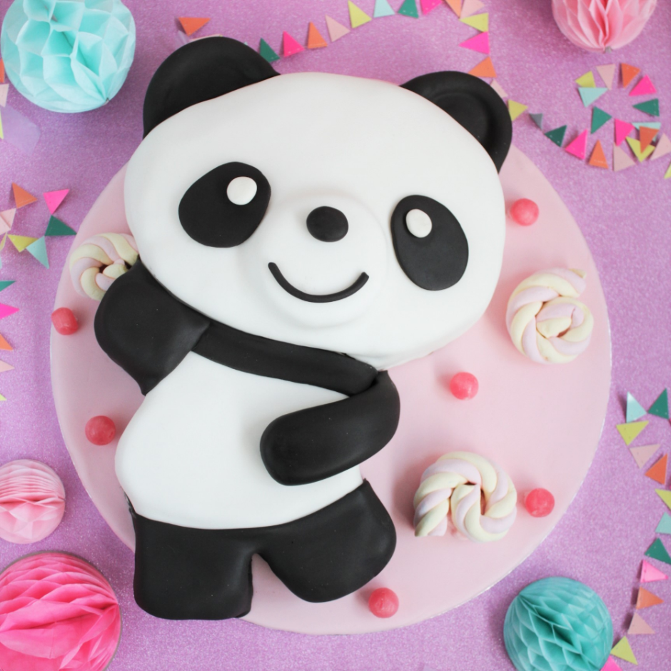 Тортик в виде панды