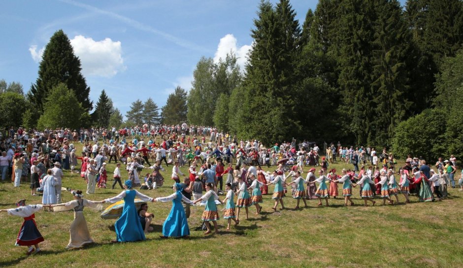 Троицкие гуляния фольклорный фестиваль