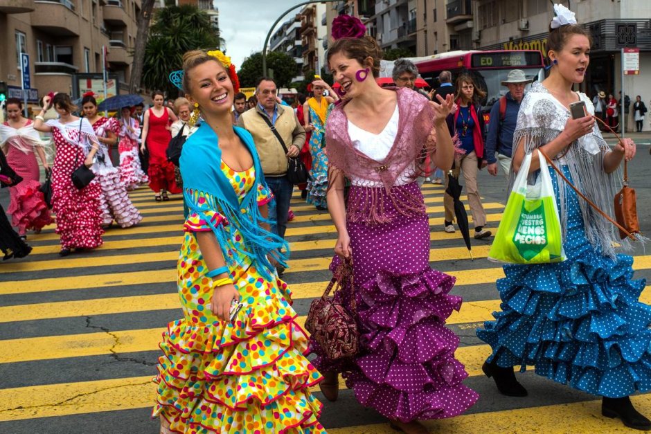Севильская ярмарка в Испании