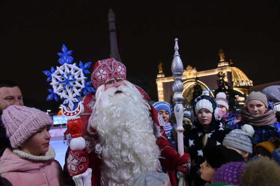 Резиденция Деда Мороза в Москве на ВДНХ