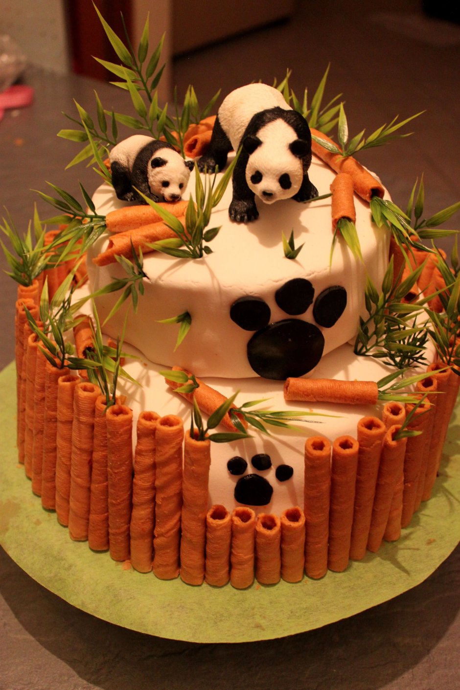 Торт с животными
