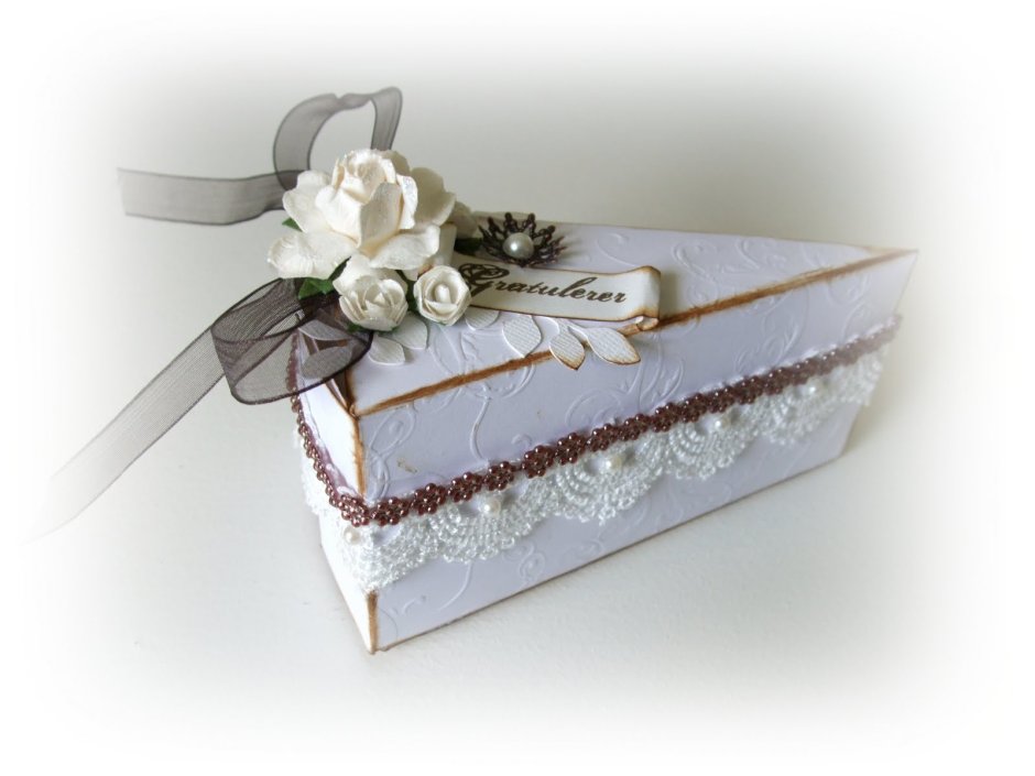 Упаковка для свадебного торта