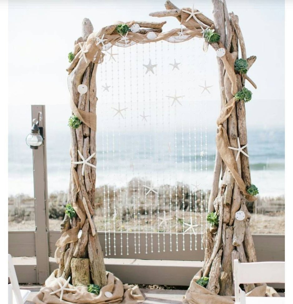 Свадебная арка из дерева